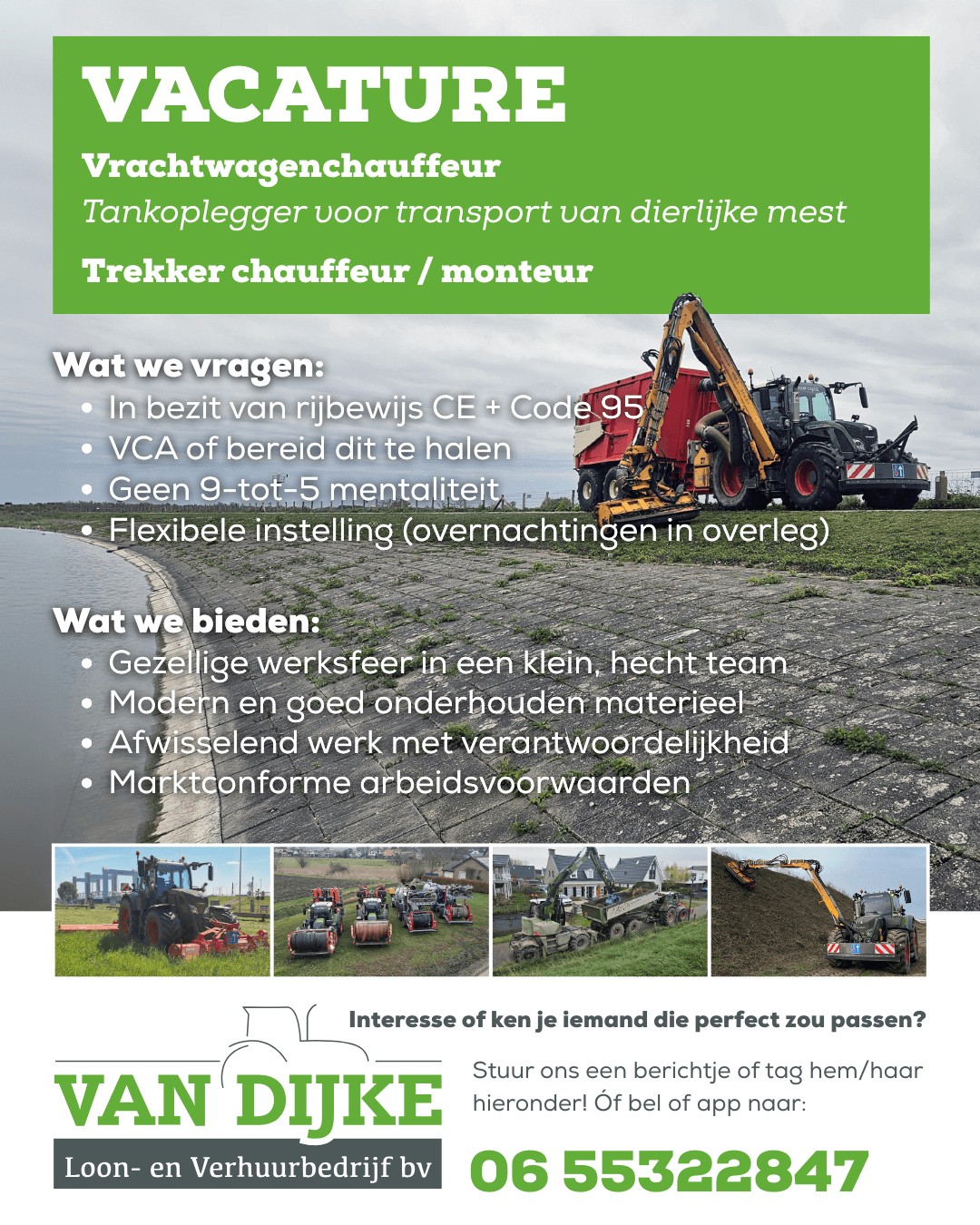 Ad van Dijke vacature vrachtwagenchauffeur trekker chauffeur monteur Ad van Dijke vacature vrachtwagenchauffeur trekker chauffeur monteur